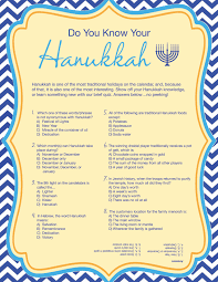 Buzzfeed staff the more wrong answers. Free Printable Hanukkah Game