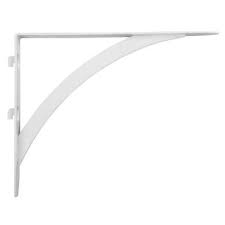 everbilt 10 25 in x 7 white dual track elegant shelf bracket eb 0053dt 10wt the home depot brackets design steel 3 way led light bulb lowes