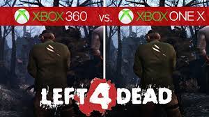 The orange box, left 4 dead, left 4 dead 2, and portal: Left 4 Dead Comparison Xbox 360 Vs Xbox One X Youtube