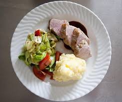 This easy pork tenderloin recipe has all the delicious flavors of pork paired with asparagus. Pork Tenderloin Food Court Mashed Potatoes Side Dishes Main Course Cook Eat Cooked Germany Pork Pikist