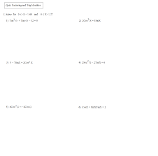 Math Plane Trig Identities I Introduction