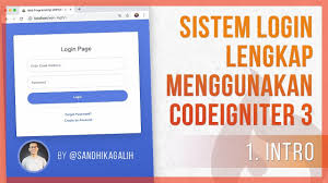 Pada tutorial ini sesuai akan di jelaskan tentang pengertian codeigniter serta bagaimana cara menggunakan codeigniter. 5 User Admin Page Membuat Sistem Login Lengkap Dengan Codeigniter 3 Youtube