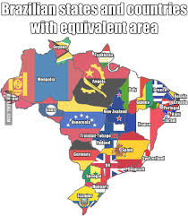 Quality of life comparison brazil vs united states. The Area Of Some Countries Compared To Brazil States 9gag