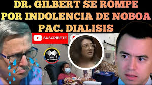 DR. ROBERTO GILBERT SE QU.IEBR4 IN.DOLENCIA DE NOBOA CON PACIENTES DE  DIALISIS NOTICIAS RFE TV