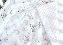 Magnolia Baby Girl Blanket Floral Crib Bedding Romantic Baby Girl Blankets Girl Blankets Floral Baby Blanket