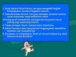 Dengan menggunakan unsur air sebagai kiasan melalui peribahasa, ia turut membawa konotasi positif atau negatif bagi menggambarkan tentang perihal masyarakat. Bab 3 Bagaimana Komunisme Boleh Masuk Ke Negara