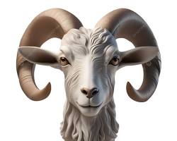 Gambar Kepala kambing dalam seni dan kreativitas Gambar kepala kambing asli oleh pawon 24 jam