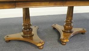 Classic Manor By Ethan Allen Pedestal Dining Table Up Close 1978 Ethan Allen Furniture Pedestal Dining Table Furniture