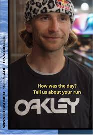 Winner ski men @finnbilous at Treble Cone