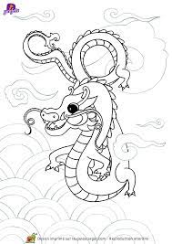 page 5 sur 13 hugolescargot com coloriage dragon japonais nuage