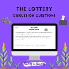 If someone were to win the lottery in this case, he or she would be stoned to death. The Lottery Activities Worksheets Teachers Pay Teachers