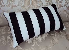 Black And White Striped Pillow Covers 16x9 Black And White Stripe Decorative Mini Lumbar Pillow Cover Same Fabric Both Sides On Etsy 7 99 Decorative Lumbar Pillows Lumbar Pillow Cover Pillows