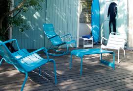 Fermob Monceau Stacking Low Armchair Modern Garden Furniture Outdoor Patio Set Outdoor Rooms