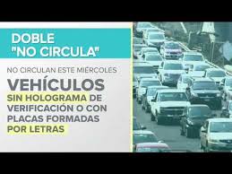 La came pidió a la población. Anuncian Doble Hoy No Circula Por Contingencia Ambiental Noticias Con Francisco Zea Youtube