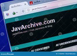 Ryazan, Russia - May 20, 2018: Homepage of JavArchive Website on the  Display of PC, Url - JavArchive.com. Editorial Photo - Image of front,  world: 117440496