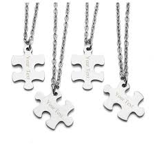 We did not find results for: Jewelry Jewelry Sets Jewelry Sets Stainless Steel Novelty More Kebaner Golden 2 3 4 5 6 7 8 Piece Puzzle Necklace Best Friends Bff Friendship Jewelry Kopa Or Kr