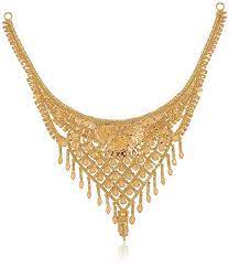 Senco Gold 22k 916 Yellow Gold Chain Necklace For Women Antique Gold Jewelry Indian Yellow Gold Chain Gold Chain Necklace