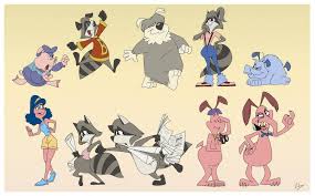 Cast Of The Raccoons Retro Cartoons Raccoon Vintage Cartoon