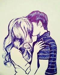 Pin By Amanda Crews On Drawing Couple Drawings Love Drawings Boy And Girl Drawing