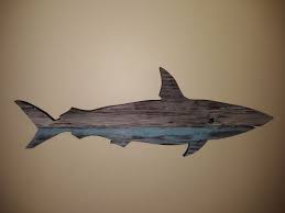 Pin By Zlata On Makscreationco Shark Decor Shark Sculpture Shark Painting