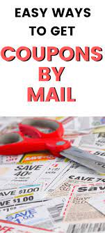 How To Get Coupons By Mail Free Coupons By Mail Coupons By Mail Couponing For Beginners