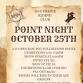 Point Night October 25th event image