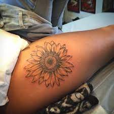 Image Result For Thigh Tattoo Sunflower Uncategorized Tattoo Image Result For Thigh Sunflower Tattoo Thigh Sunflower Tattoo Shoulder Small Thigh Tattoos