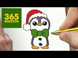 Como dibujar paso a paso; Kawaii Dibujos Animados Kawaii Arbol De Navidad Dibujo Novocom Top