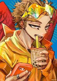 He has feathery ash blonde hair swept messily backward with some hawks is a major supporting protagonist in the popular 2014 superhero manga and anime series my. Kadeart Lll On Twitter My Hero Hero Hero Daddy
