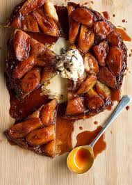 Banana Tarte Tatin With Rum Raisin Ice Cream Tarte Tatin Rum Raisin Ice Cream Rum Raisin
