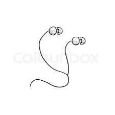 Earphone Vector Sketch Icon Isolated Stock Vector Colourbox Buy original art worry free with our 7 day money back guarantee. earphone vector sketch icon isolated
