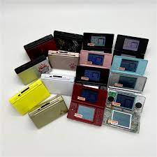 Nintendo ds lite con tajeta r4, contiene 200 juegos. Professionally Refurbished For Nintendo Ds Lite Game Console For Nintendo Dsl Palm Game With Game Card And 16gb Memory Card Handheld Game Players Aliexpress