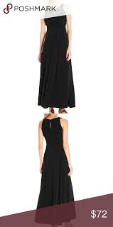 Sangria Women S Keyhole Neck Gown Dress Black Sangria Dress Gowns Dresses Dresses