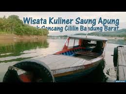 Wow Wisata Unik Saung Apung Napak Sancang Youtube