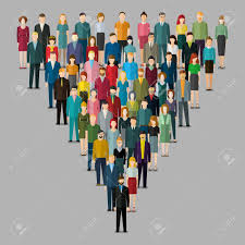 Leadership Concept. People Follow The Leader. Vector Illustration Of A  Leader And A Team. Flat Design. Royalty Free SVG, Cliparts, Vectors, And  Stock Illustration. Image 58021150.