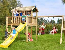 Welcome to a world of limitless adventure. Children S Swing Sets Playhouse Xl 2 Swing Module 220