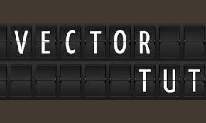 Create An Airport Time Table Type Effect Typography Tutorial Photoshop Text Effects Photoshop Text