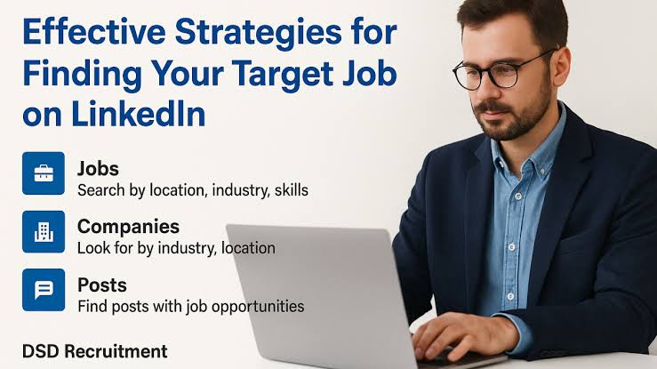 Effective Strategies for Finding Your Target Job on LinkedIn!