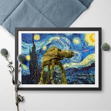 So the best place to do night sky watch is the country side. Vincent Van Gogh Starry Night Star Wars Canvas Painting Poster And Print Wall Art Picture Modern Wall Art Picture Home Decor Buy At The Price Of 5 79 In Aliexpress Com Imall Com