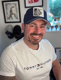 New York Yankees fan with a big hat