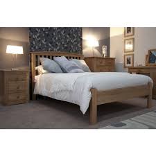 Sha cerlin king size bed frame, upholstered platform bed frame with headboard, strong wood slats support, mattress foundation, no box spring needed, dark grey 4.6 out of 5 stars 332 $199.99 $ 199. All Sizes Solid Wood Bed Frames At Oak Furniture Uk Oak Furniture Uk