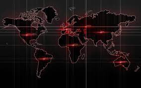 Awesome Epic Hi Tech Wallpaper World Map Wallpaper Dark Desktop Backgrounds