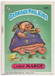 Find great deals on ebay for garbage pail kids cards 1986. 1986 Topps Garbage Pail Kids Large Marge 122b On Kronozio