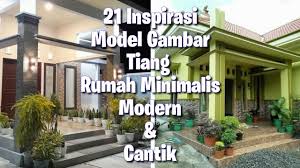 21 Inspirasi Model Terbaru Tiang Teras Rumah Minimalis Idaman Cantik Modern Youtube
