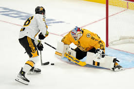 Savoring his first NHL All-Star weekend, Anchorages Jeremy Swayman may  just be scratching the surface of his talents - Anchorage Daily News