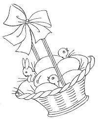Illustration of an outlined stampeded easter bunny crushed on the floor, on a white background. Easter Basket Vintage Embroidery Transfer Pattern Vintage Embroidery Transfers Easter Embroidery Easter Embroidery Patterns