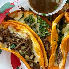 Use a spatula to fold one half of the tortilla over into a taco shape. Best Birria And Quesabirria Tacos Around Atlanta Eater Atlanta
