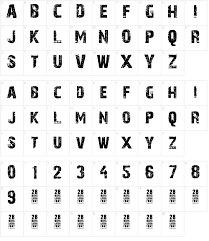 Characters / 28 days later. 28 Days Later Font Download