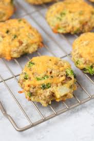 Turkey Broccoli Cheddar Biscuits These Homemade Healthy Gluten Free Almond Flour Based Drop Biscuits Are The Perfe Baby Food Recipes Cheddar Biscuits Food
