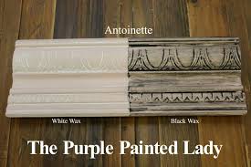 The Purple Painted Lady Antoinette Chalk Paint Sample Board Showcasing Annie Sloan S White Wax Purple Painted Lady Gray Chalk Paint Annie Sloan Chalk Paint
